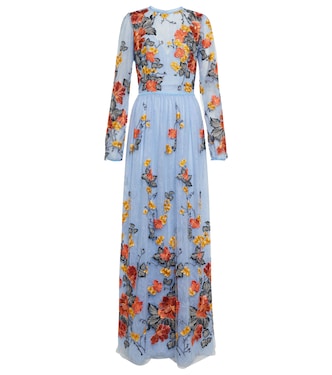 Robe Liana aus Spitze | Costarellos