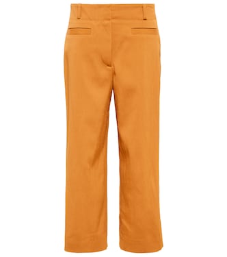Pantalon droit à taille haute | Proenza Schouler