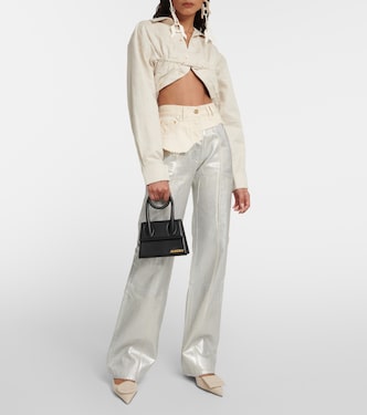 Top La chemise Machou in cotone e lino | Jacquemus