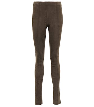 Leggings de ante de tiro medio | Polo Ralph Lauren