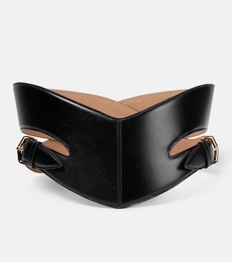 Cintura in pelle con cut-out | Alaïa
