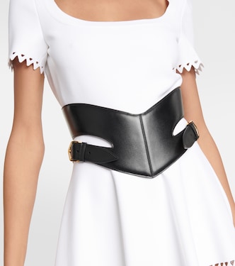 Cinturón de piel con aberturaa | Alaïa