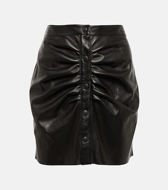 Carvelioga leather miniskirt | Isabel Marant