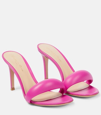 Mules Bijoux 85 in pelle | Gianvito Rossi