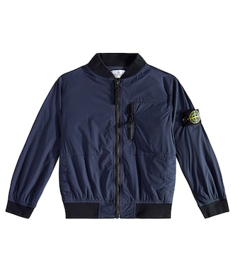 Chaqueta bomber con cremallera | Stone Island Junior