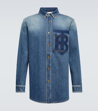Camicia di jeans con logo | Burberry