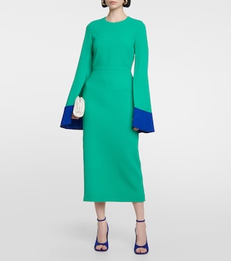 Wool midi dress | Roksanda