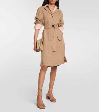 Abito chemisier in lino | Loro Piana