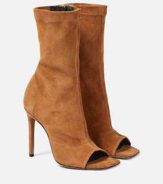 Ankle Boots Amanda aus Veloursleder | Paris Texas