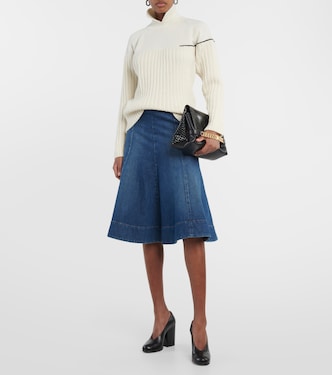Double-collar wool sweater | Victoria Beckham