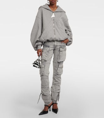 Low-Rise Straight Cargo-Jeans | The Attico