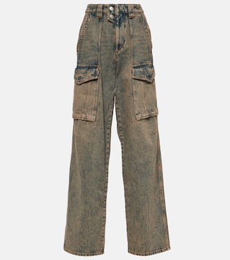 Jean cargo Heilani à taille mi-haute | Marant Etoile