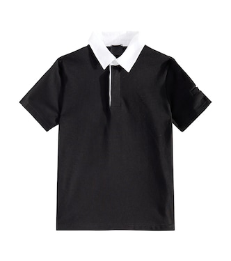 Polo de jersey de algodón con logo | Givenchy Kids