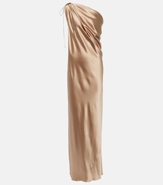 Abito lungo monospalla Opera in seta | Max Mara