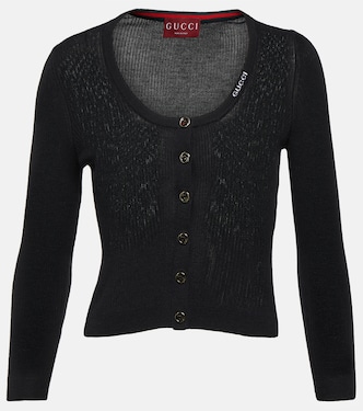 Cardigan aus Wolle und Seide | Gucci