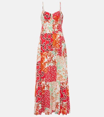 Robe longue Etta à fleurs | Diane von Furstenberg