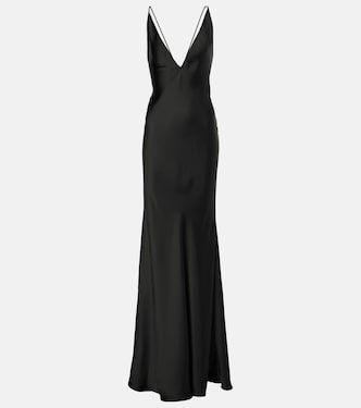 Vestido de fiesta de satén | The New Arrivals Ilkyaz Ozel