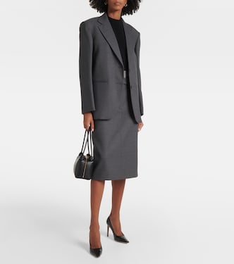 Midirock Alceste aus Wolle | Sportmax