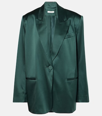 Silk satin blazer | The Sei