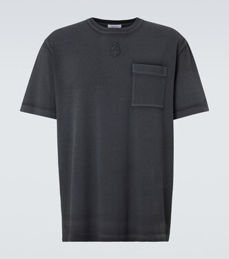 T-Shirt aus Baumwoll-Jersey | McQueen
