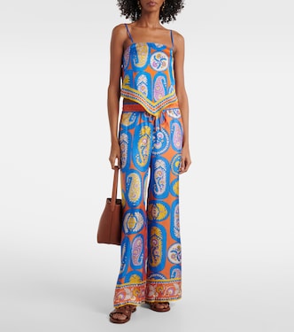 Flores printed top | Alémais
