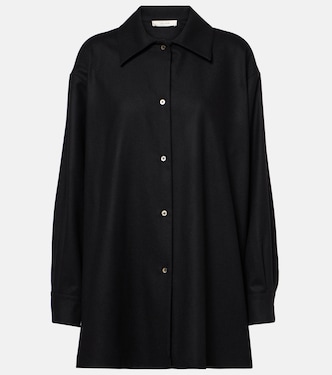 Komako wool and cashmere shirt | The Row