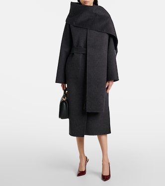 GG double-breasted wool coat | Gucci