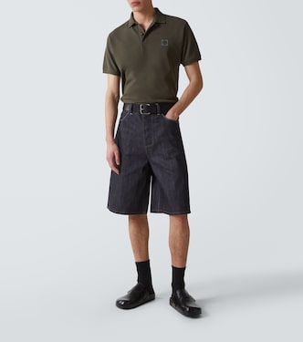 Polo Compass in piqué di cotone | Stone Island