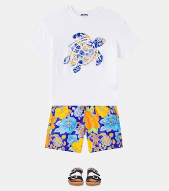 Jim printed swim trunks | Vilebrequin Kids