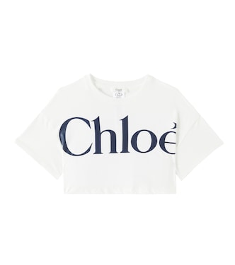 T-Shirt aus Baumwolle | Chloé Kids