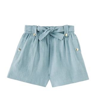 Shorts aus Leinen | Chloé Kids