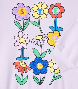 Felpa in jersey di cotone con stampa | Stella McCartney Kids