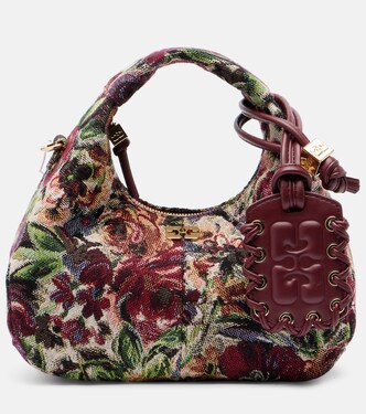 Tapestry Mini jacquard tote bag | Ganni