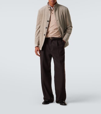 Conte cotton and cashmere corduroy jacket | Zegna