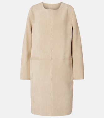 Suede coat | Toteme