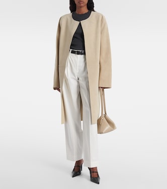 Suede coat | Toteme