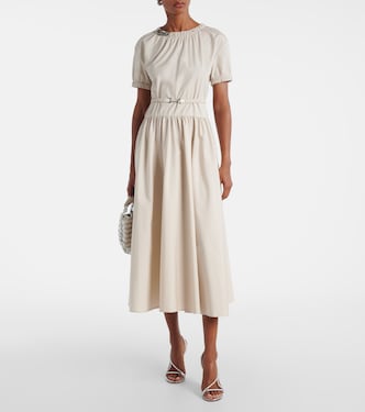 Midikleid Terry aus Baumwollpopeline | 'S Max Mara