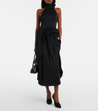Shirred turtleneck top | Magda Butrym