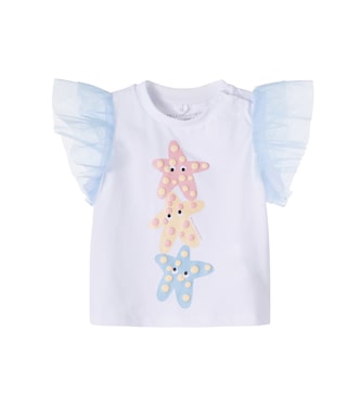 Baby printed cotton jersey top | Stella McCartney Kids