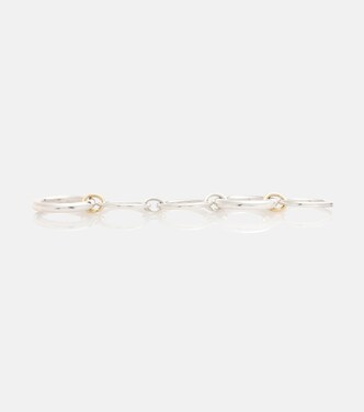 Anello Vela in argento e oro giallo 18kt | Spinelli Kilcollin