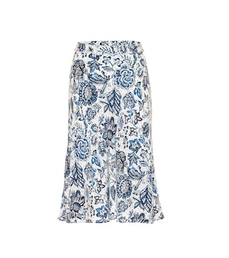 Falda midi Aila floral | Velvet