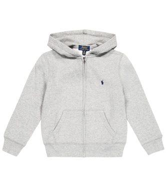 Cotton-blend jersey hoodie | Polo Ralph Lauren Kids