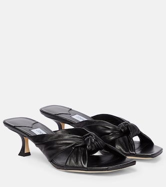 Pantoletten Avenue 50 aus Leder | Jimmy Choo
