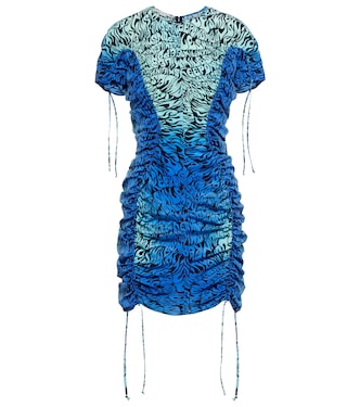 Printed silk minidress | Stella McCartney