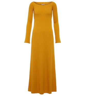 Robe longue en laine et cachemire | Chloé