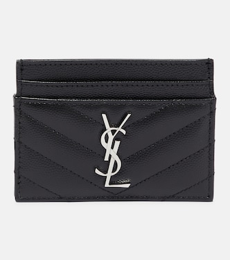 Cassandre leather card holder | Saint Laurent