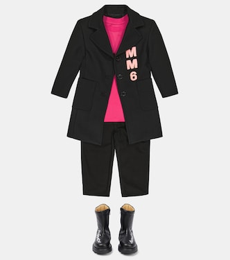 Cappotto con logo | MM6 Maison Margiela Kids