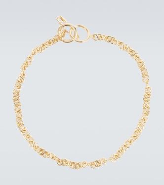 Choker a catena placcato oro | Sacai