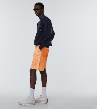 Le Short Tecido printed cotton shorts | Jacquemus