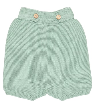 Bébé – Short Menta en coton | La Coqueta